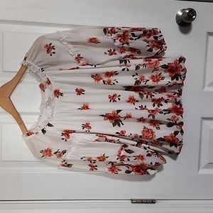 Floral Women's Shirt size Large
